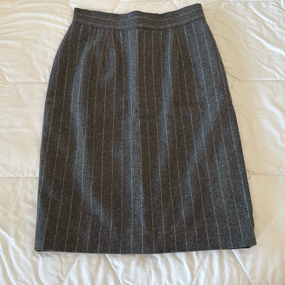 EUC Vintage Wool Skirt- Made in the USA Size 8